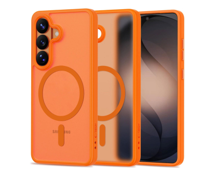 Etui / obudowa na smartfona Tech-Protect Magmat Magsafe Galaxy S26 Matte Orange